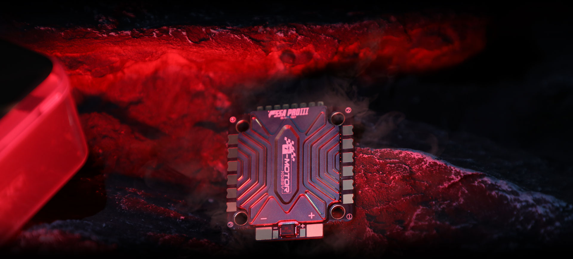 SPECIAL NEW HEAT SINK DESIGN EVENLY CONDUCTS ESC TEMPERATURE AND DISSIPATES HEAT